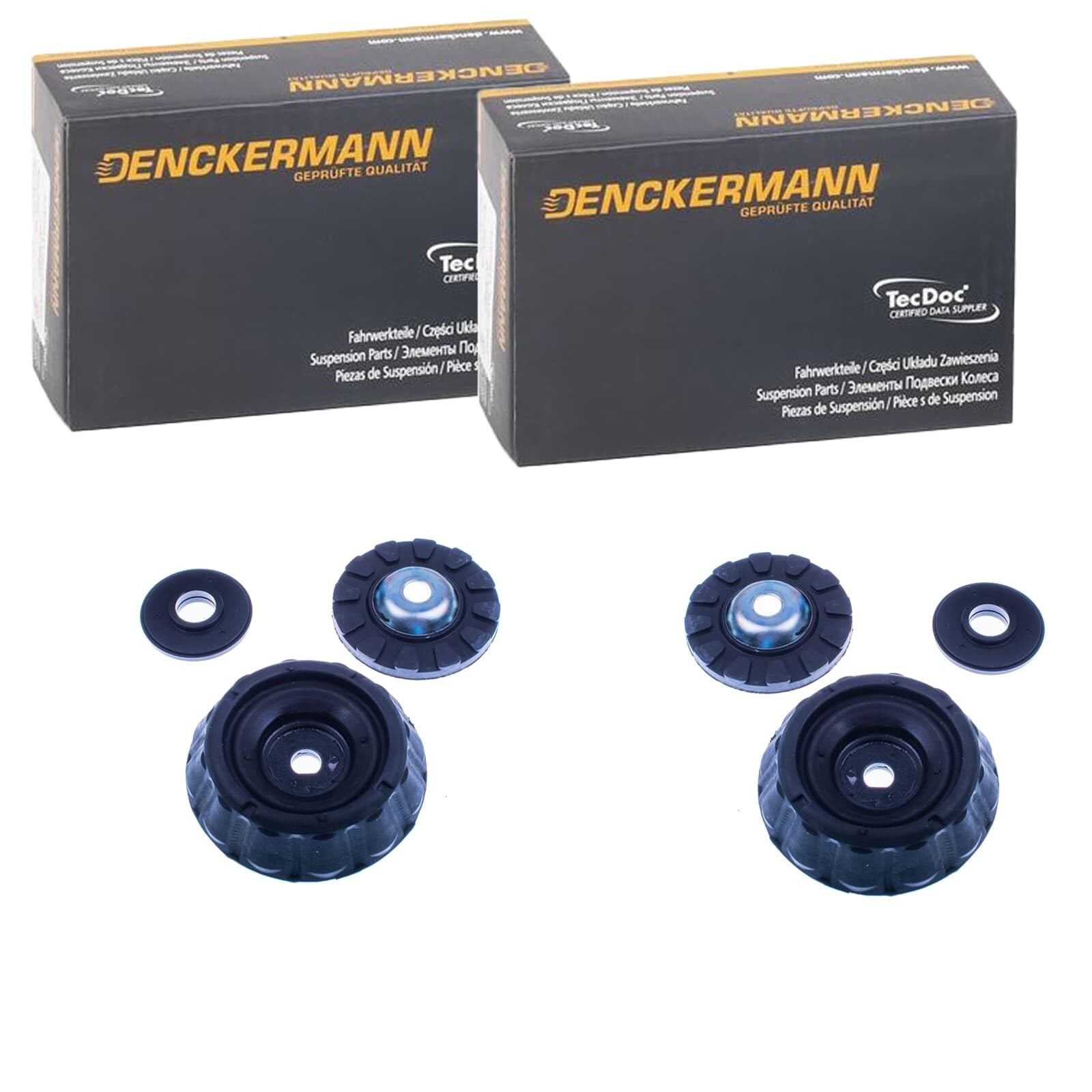 2x Denckermann Domlager vorne | 2x D600250 Kompatibel mit ix20 (jc),venga (yn)