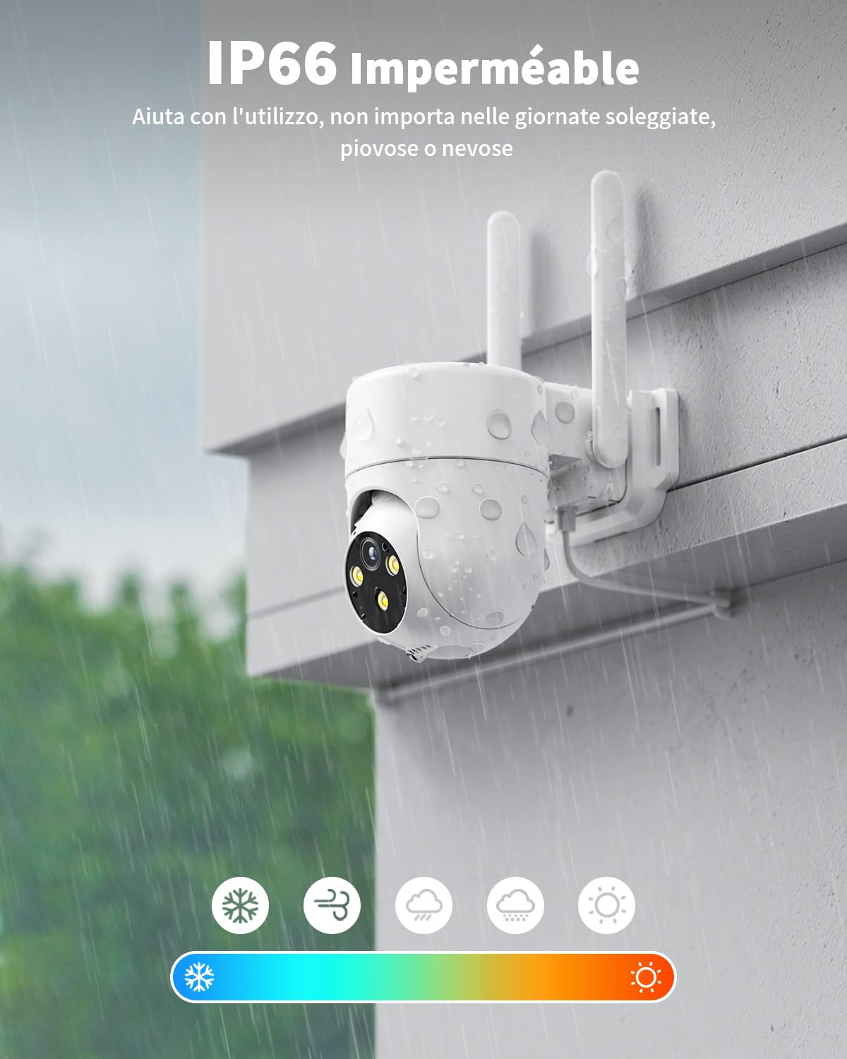 4G LTE Telecamera 24/7 Continua Registrazione con Sim Esterno, 2K Videocamera Sorveglianza PTZ 360°, con AI Rilevamento Umano e Visione Notturna a Colori, Audio Bidirezionale