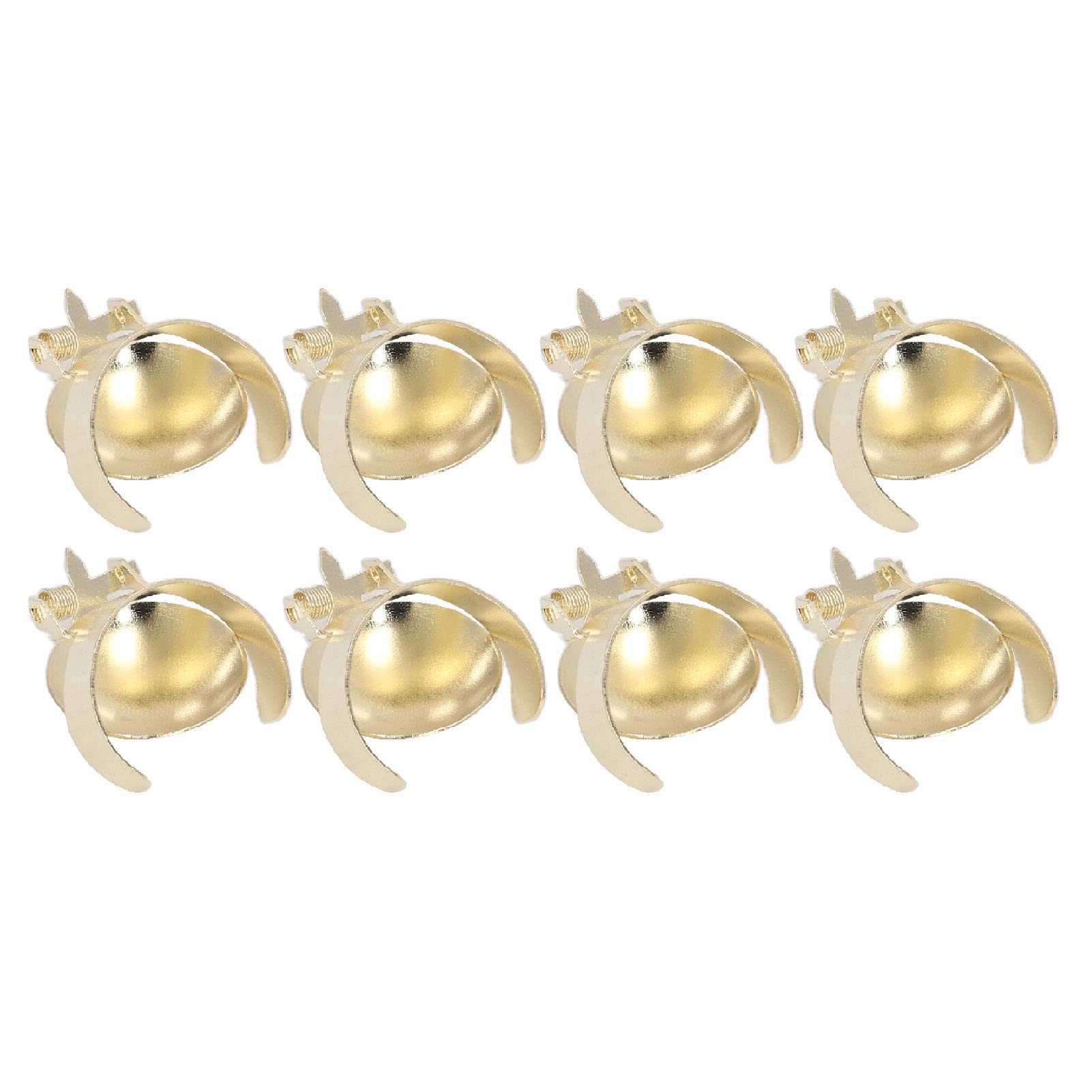 Candle Snuffer, Fire Extinguishing Candle Snuffer Automatic Safe 8 Pieces Time Saving for Home (Gold)