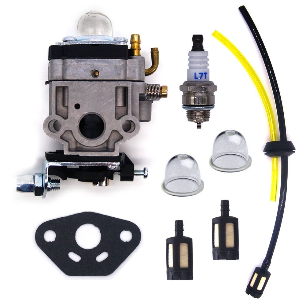 FitBestCarburetor with Fuel Tune-Up Kit for Walbro WYJ-138 WYK-186 Echo SHC-260 SHC-261 PB-260L Shindaiwa T242X T242 Trimmer