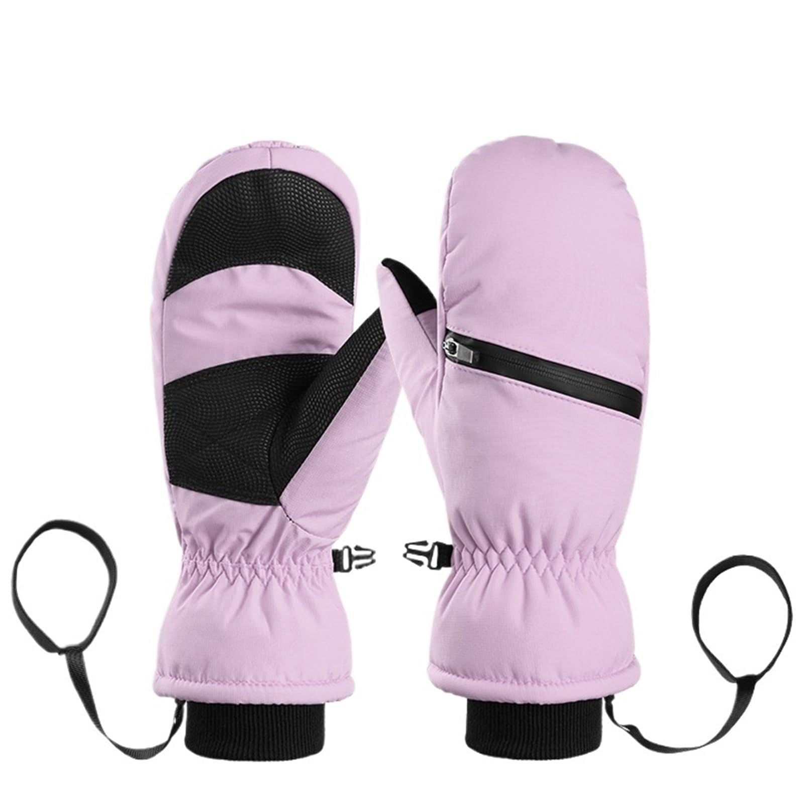 Guantes térmicos de Invierno cálidos y Resistentes al Viento for Hombre Mujer, Agua Antideslizantes, for esquí Deportes Aire Libre para Clima Frio