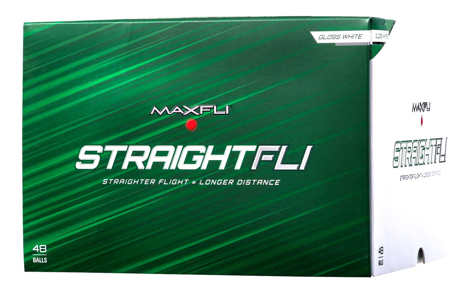 MAXFLI STRAIGHTFLI ゴルフボール 48個入り Maxfli 2022 Straightfli Golf Balls - 48 Pack | Golf Galaxy