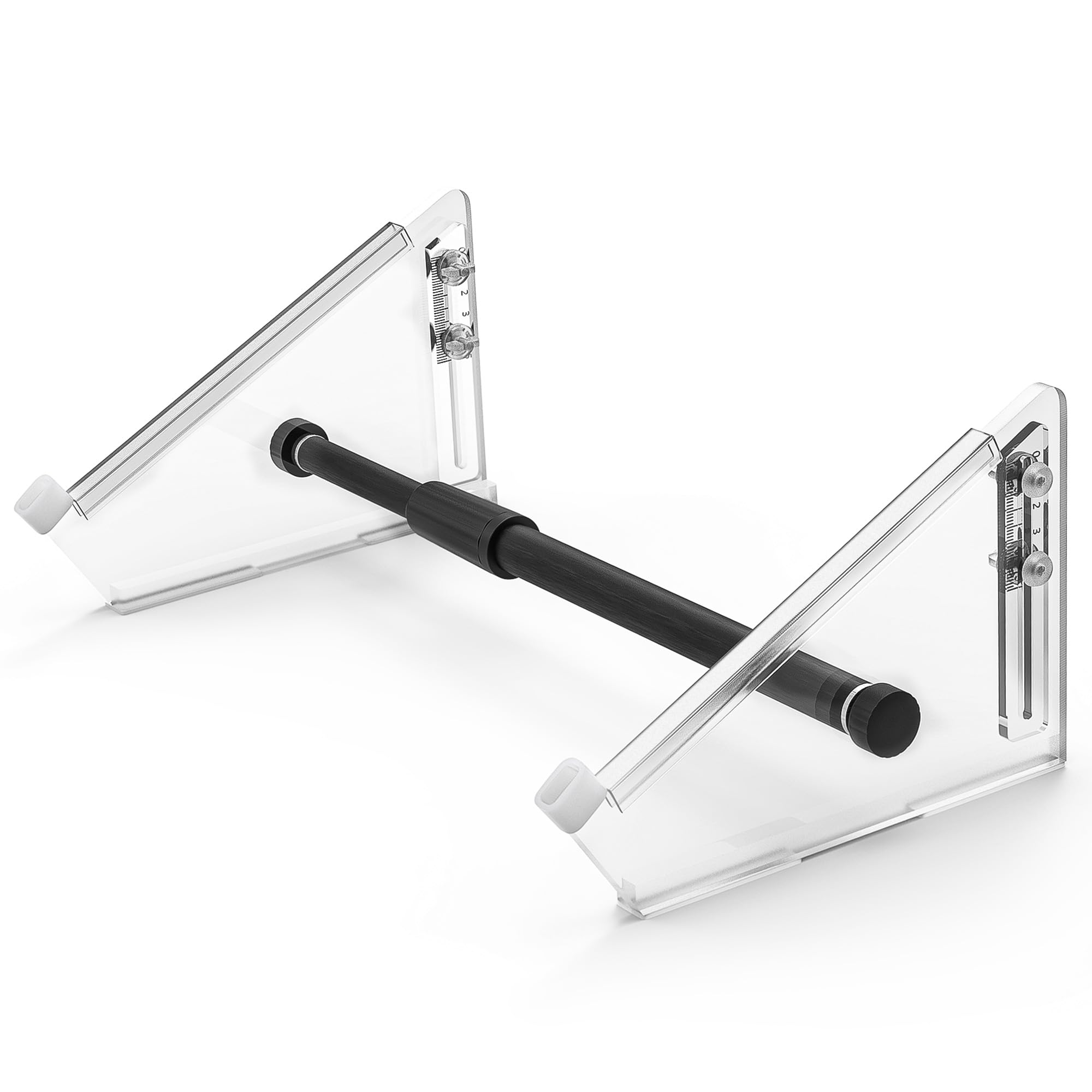 GEEKRIA Support de bureau pour interface audio, 27,9 cm - 48 cm pour contrôleur MIDI/machine à tambour/échantillonneur/synthétiseur et plus, compatible avec Akai Professional MPC Live III/MPC Live II