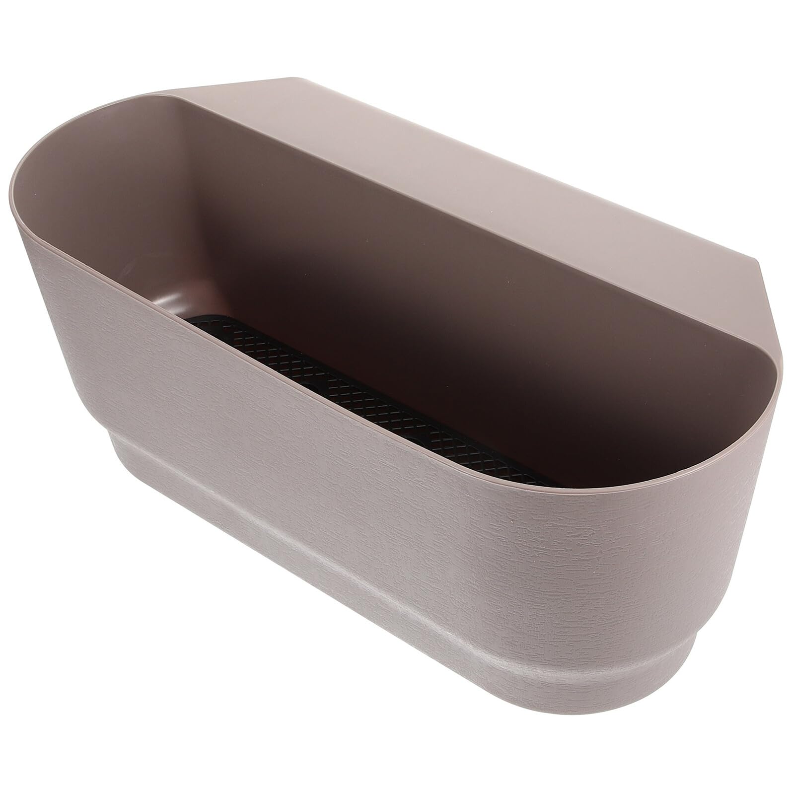VALICLUD Porta Vasi da Balcone da Ringhiera in Plastica Resistente per Piante Sospese, Design Salvaspazio e Durevole, per Decorazioni Casa e Locale