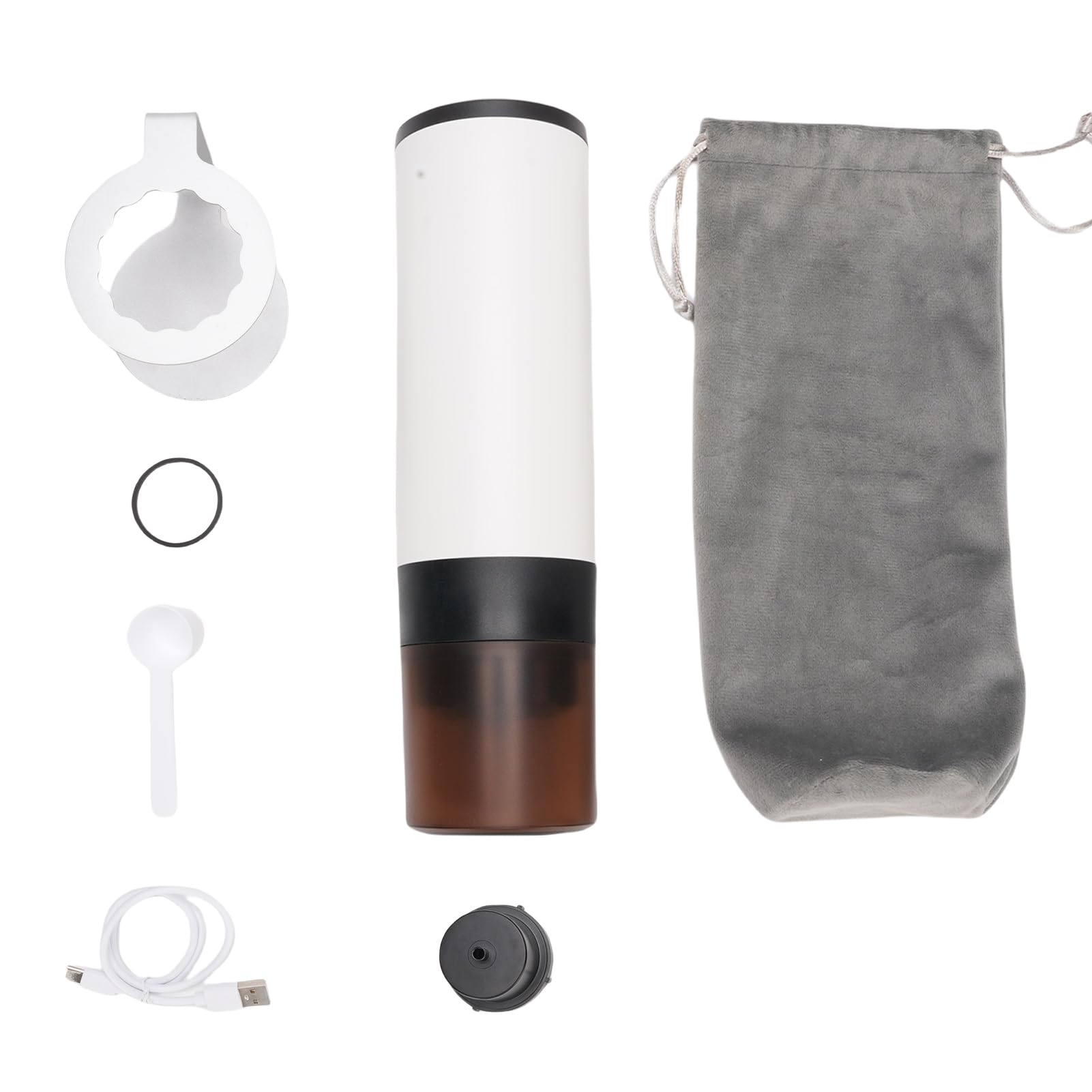 Fdit Portátil, Máquina de café con Presión de 15 Bar y Batería de 7800 MAh,