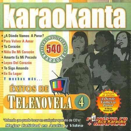 Karaokanta KAR-4540 - Exitos De Telenovela Vol. 4 - Spanish CDG Various