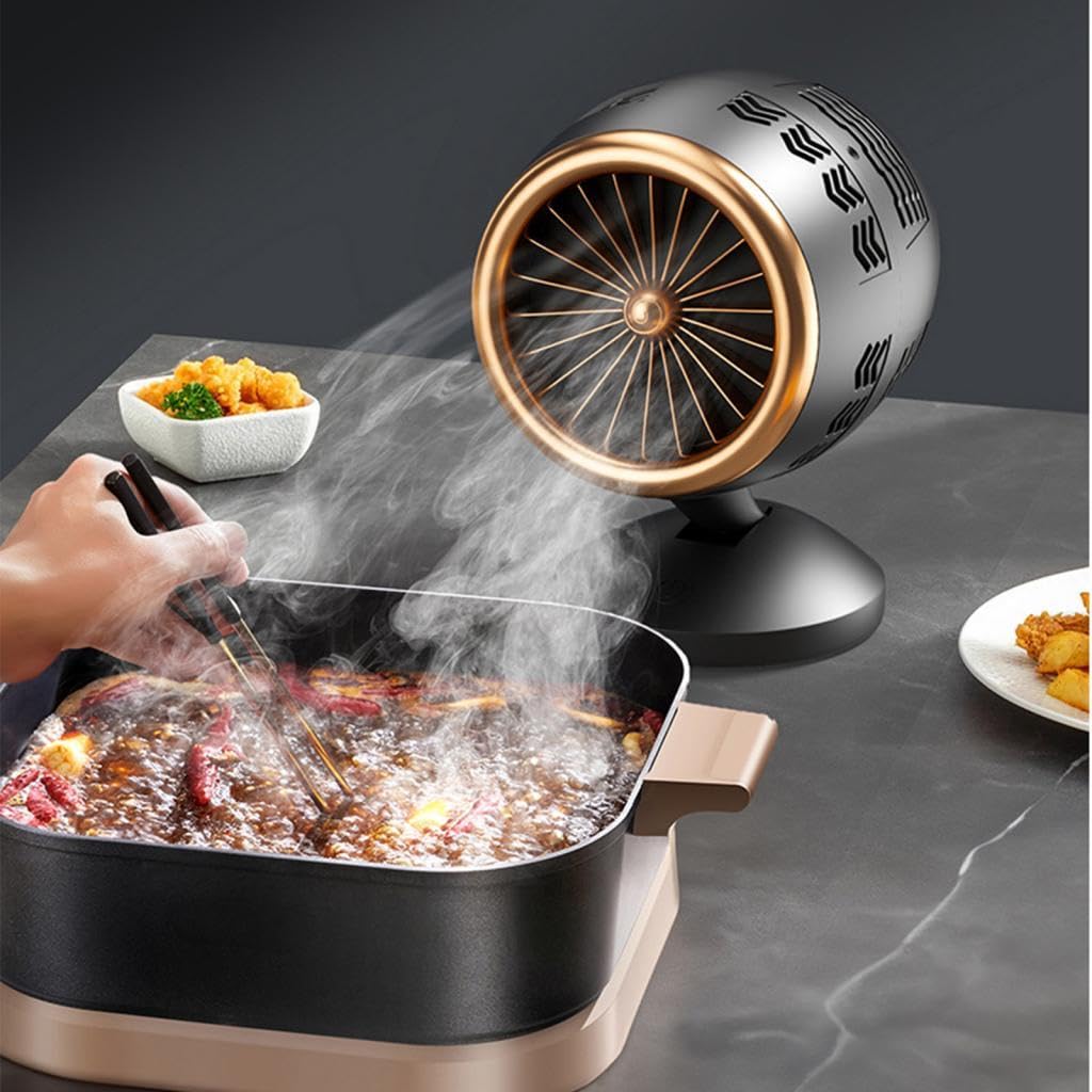 Hotte Portable, Silencieuse et Facile à Utiliser, avec Filtre Amovible, Hotte de Table, Mini-hotte pour