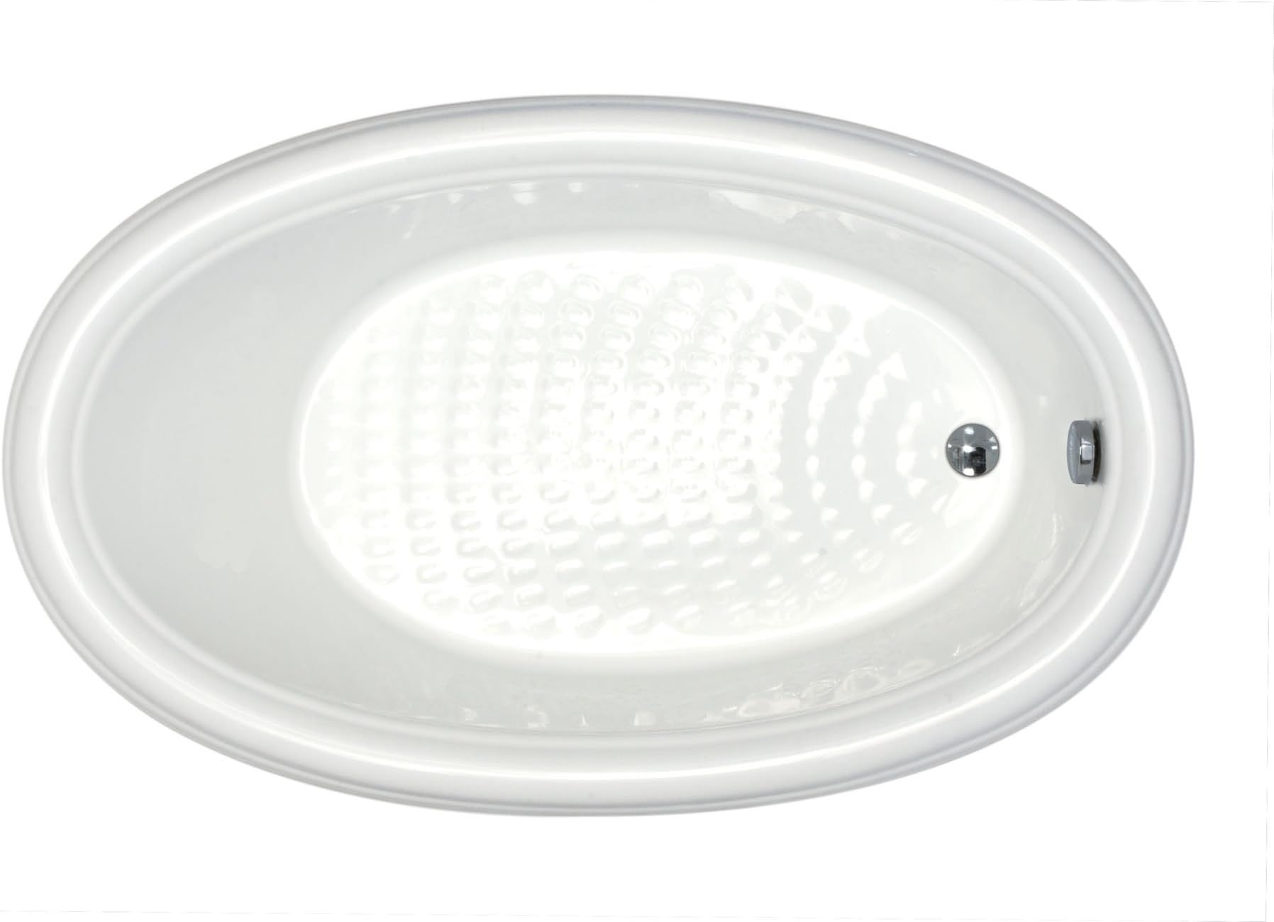 Sea Spa Tubs S3660P Tubs Petite 36 by 60 by 23-Inch Oval Soaking Bathtub, White