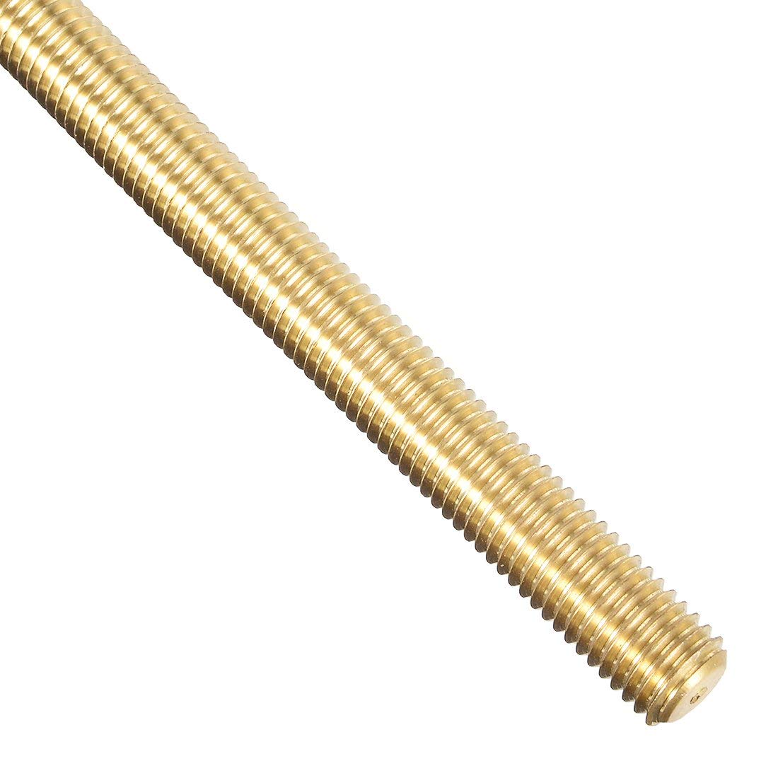 M14 x 1000mm Laiton Tige entièrement filetée, filetages à droite