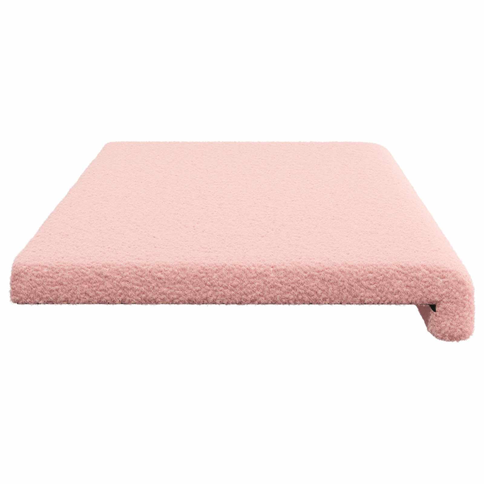 SYDE Poduszka na ławkę Sherpa różowa 35 cm