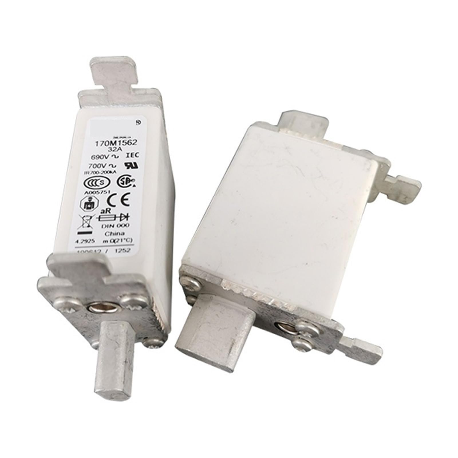 170m1562 componente fusible rápido de bajo voltaje 3