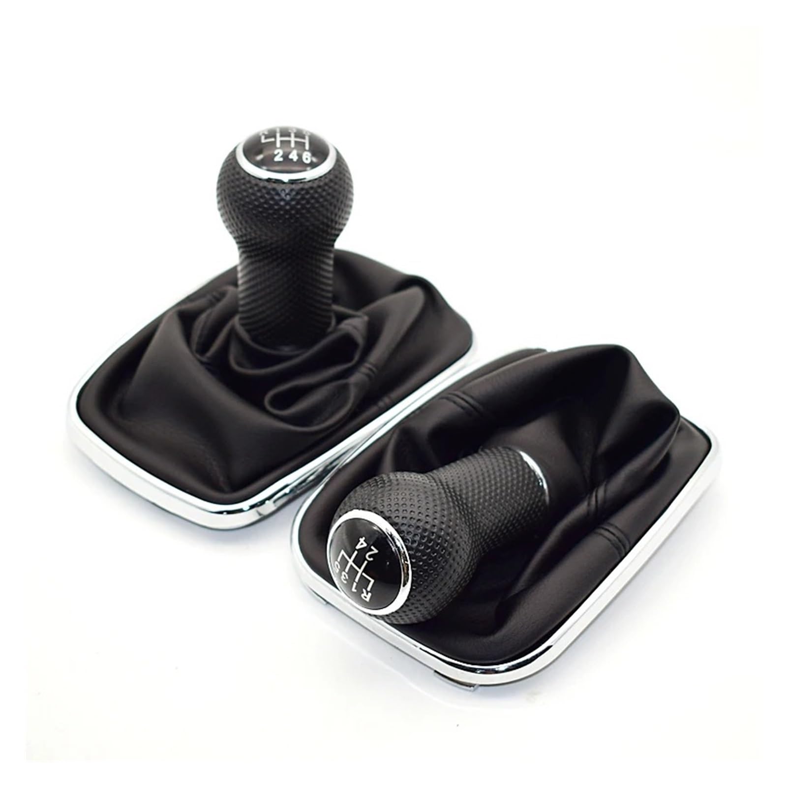 Zamiennik gałki zmiany biegów do VW do Golf 4 IV MK4 do GTI R32 do Bora do Jetta 1999-2004 5/6 biegów 12 mm gałka zmiany biegów dźwignia zmiany biegów osłona mieszka (5 biegów 1)(6 biegów-h)