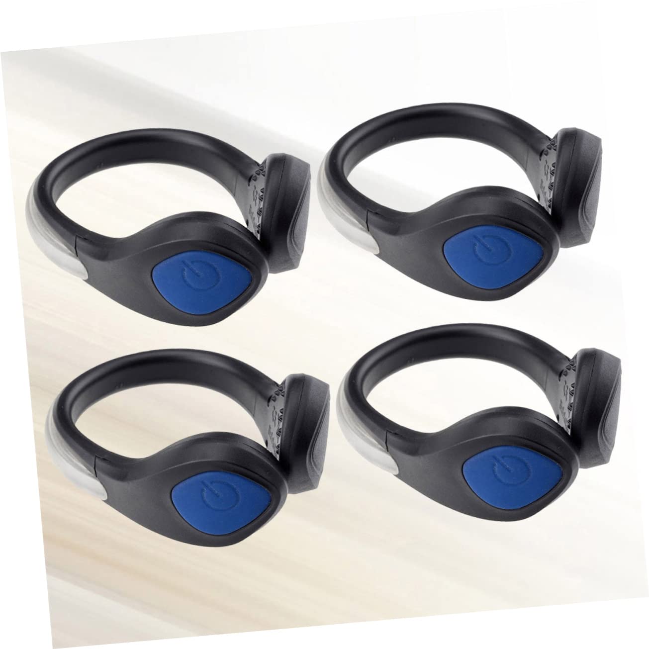 Kisangel Luces Led 8 Piezas Clip De Zapato Led Lámpara De Clip Equipo para Correr De Noche Luz De Clip De Seguridad para Zapatos Pinzas para Zapatos Exterior Luz Corriente Led Lights