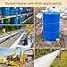 Industrial Barrel Heater, 2000 W Drum Heating Blanket, for 55 Gallon Tank, Uniform Heating, Support Temperature Control and Timing, for Oil Drums/Industrial Raw Material Drums,Black