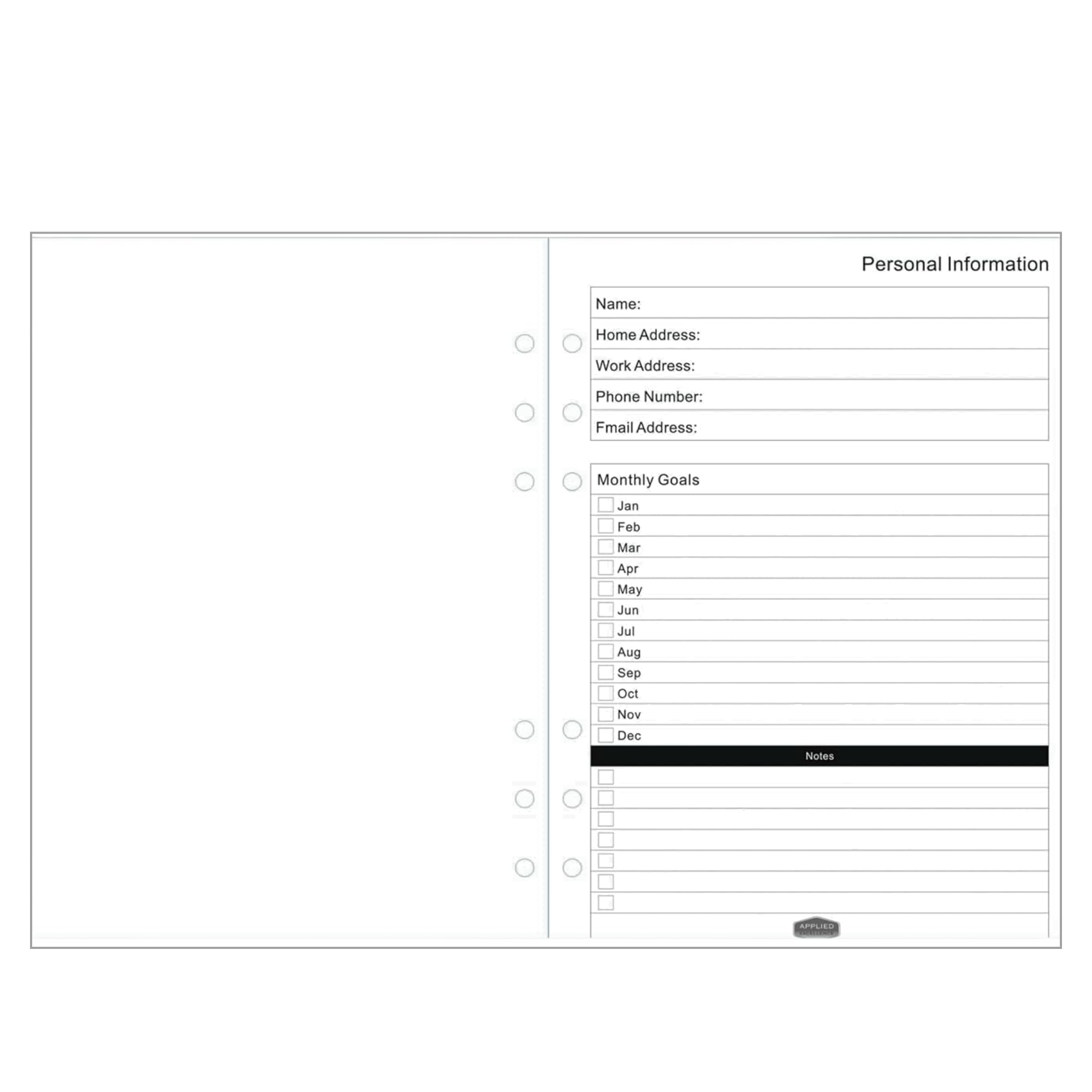 2026 Dagboek - Professionele Jaarbeplanner - Die Here Is My Sterkte