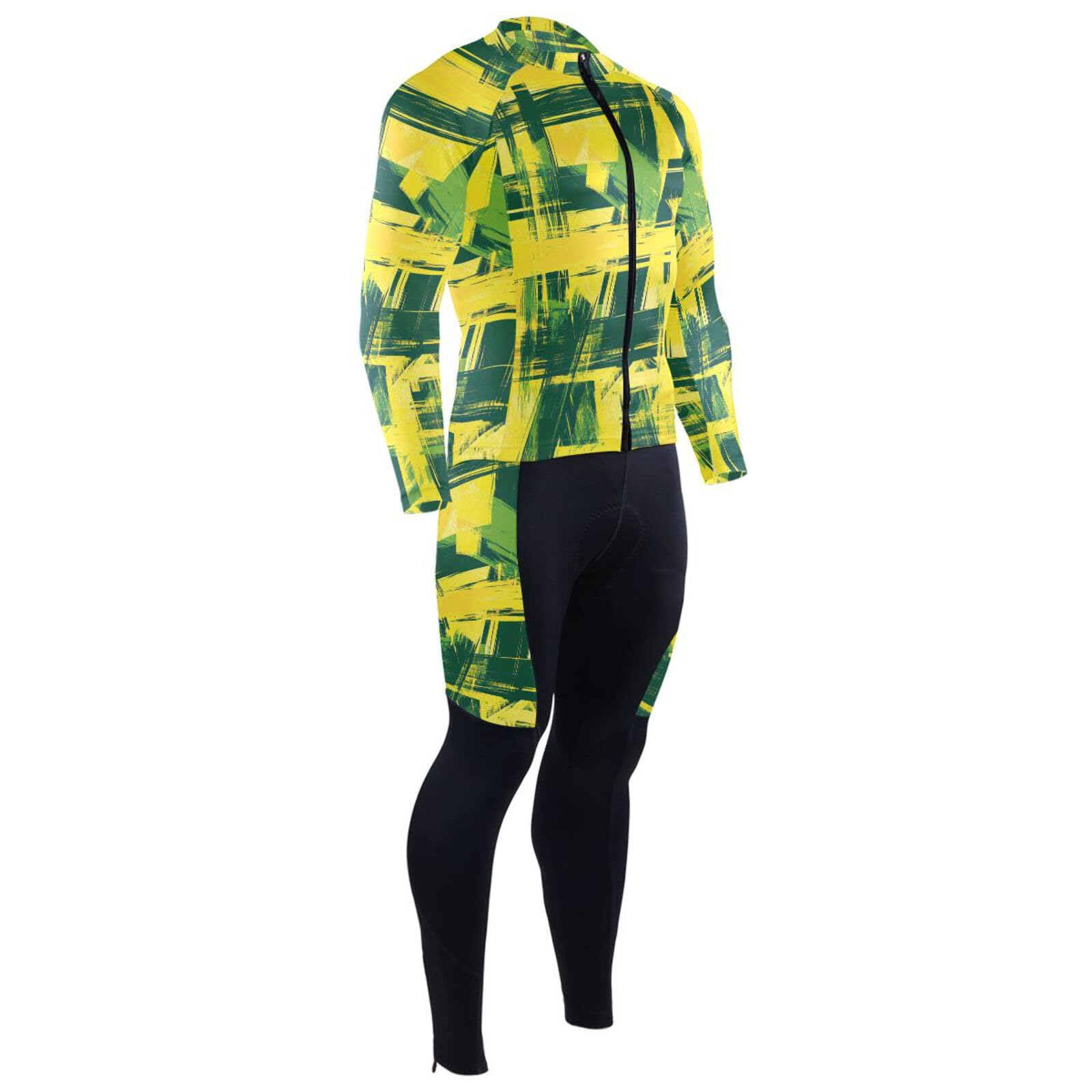 Herren Radtrikot mit Taschen Windbreaker Radtrikot Kurzarm 3D Gepolstert
