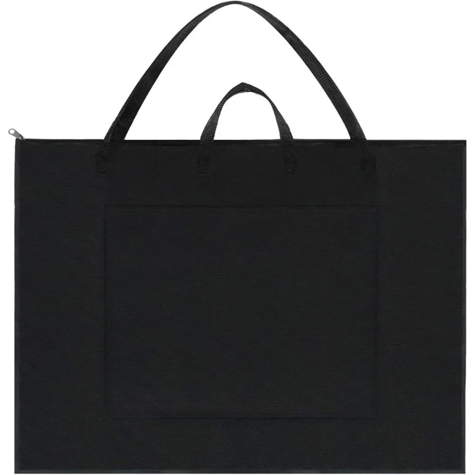 Cartella Portadisegni Borsa a tracolla in nylon, 24 "X 36" leggera e impermeabile, porta poster, cartella portadocumenti for poster artistici(Silver 1 Pack)
