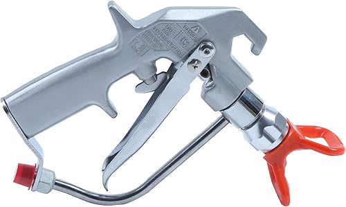 Miniatura 4 de Pistola de pulverización sin aire 5000 PSI Pistola de pintura sin aire plateada con punta de pulverización 517