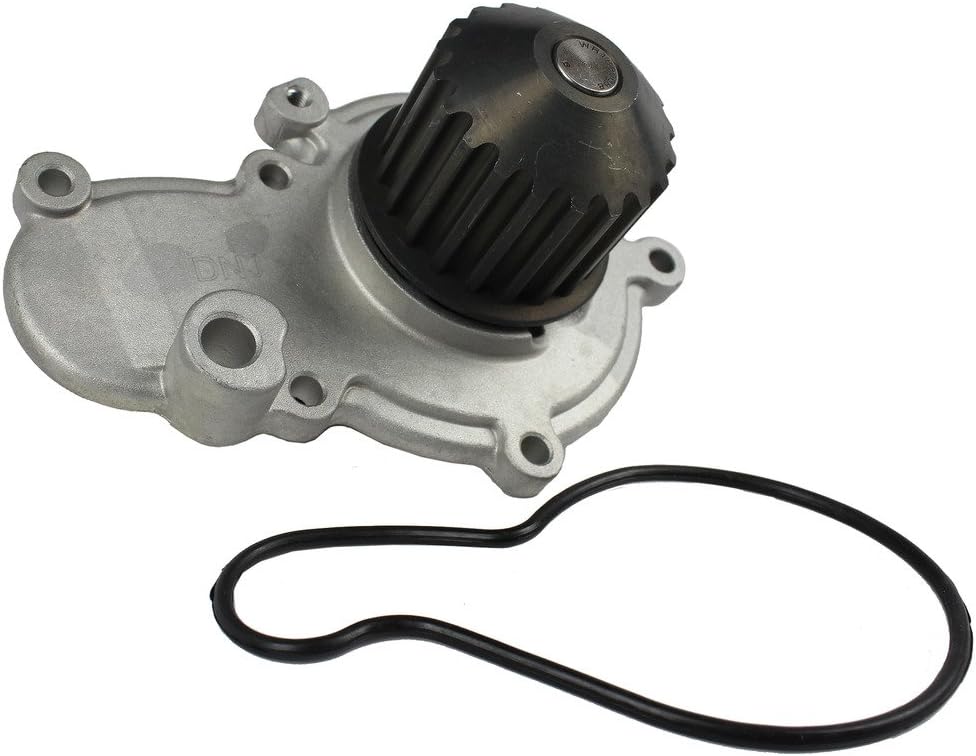 DNJ WP150 Water Pump front view with pulley