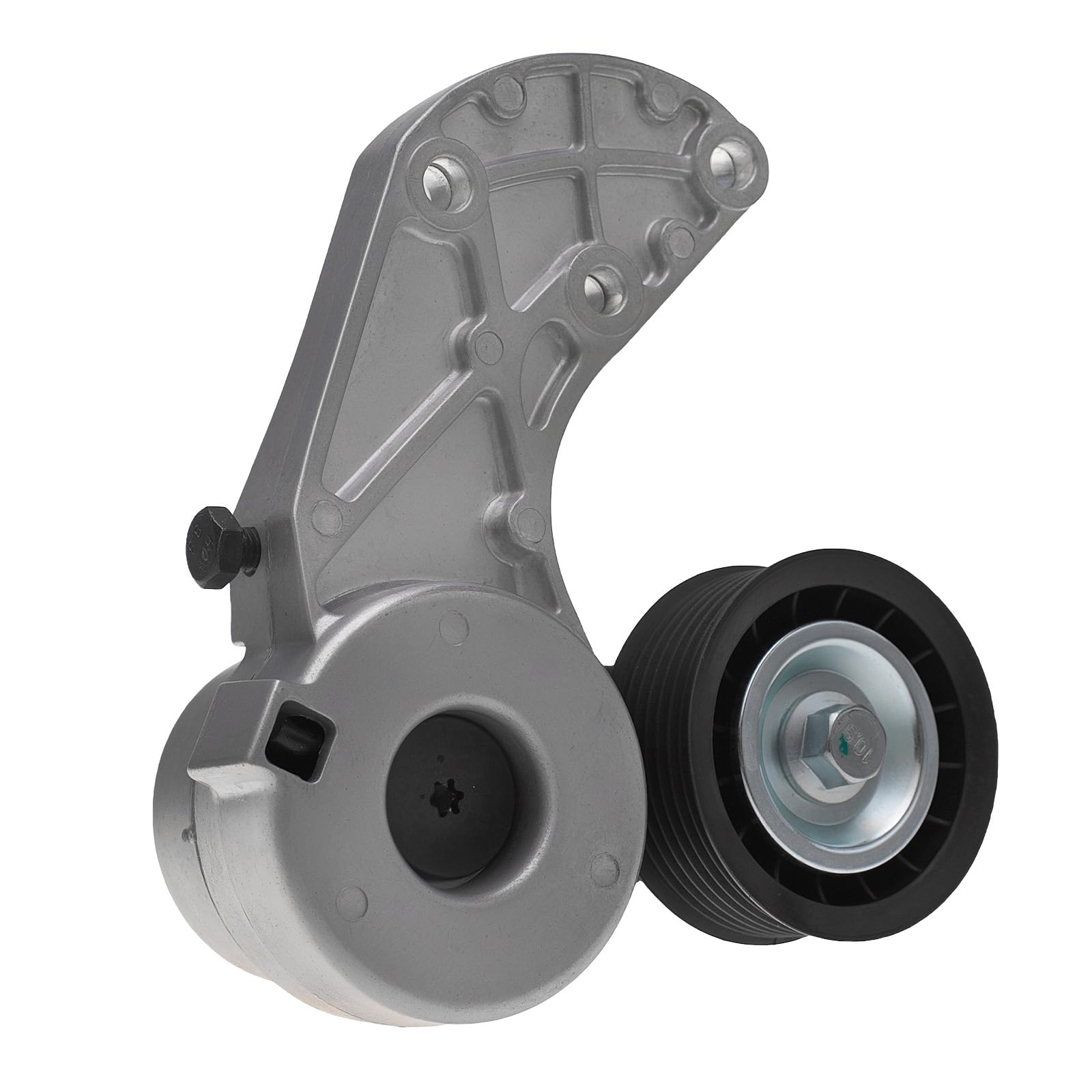 TUCAREST 38317 (For 3.2L/3.6L Naturally Aspirated;W/Grooved Pulley) Drive Belt Tensioner Fit For 07-10 Au-di Q7 /04-14 Po-rsche Cayenne /04-17 V-W Touareg [# 19162292 95510229900 03H145299 22145299E]