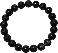 Vista 460 de Amazing Gemstone Pulsera de cristal para mujeres y hombres, pulsera de cristal curativo de protección, pulsera elástica con cuentas de piedras