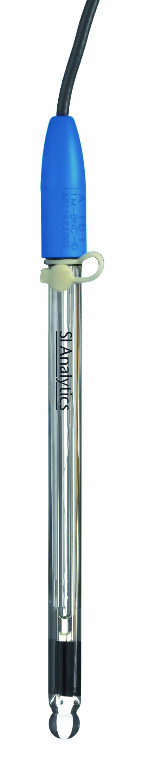 SI Analytics 285129517 ScienceLine pH Combination Electrode with Temperature Sensor, Type A 161, 170mm Length