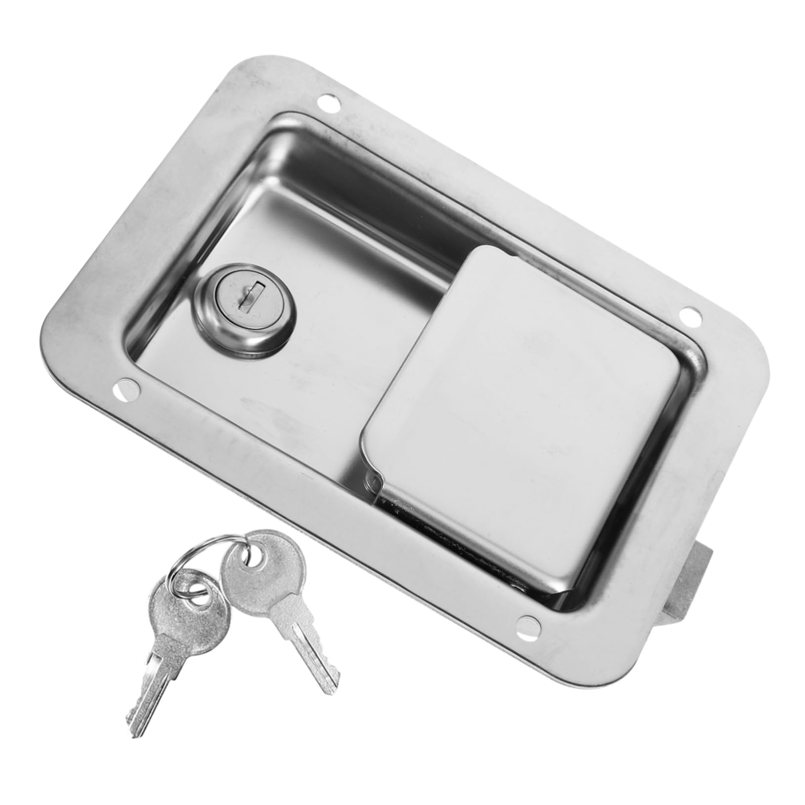 Veemoon Cerradura De Remolque Herramienta De Bloqueo De Paleta Cerradura De Gabinete Accesorios Para Camiones Cerradura De Puerta Camper Pestillo De Puerta Accesorio De Puerta De Rv