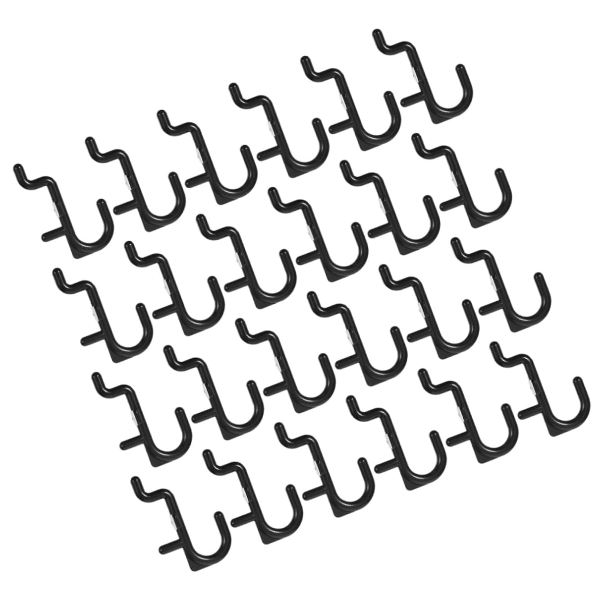 GARVALON Pegboard Hooks for Hanging Tools 100pcs Assorted j Hooks Easy Tool Mounting Garage Organizati