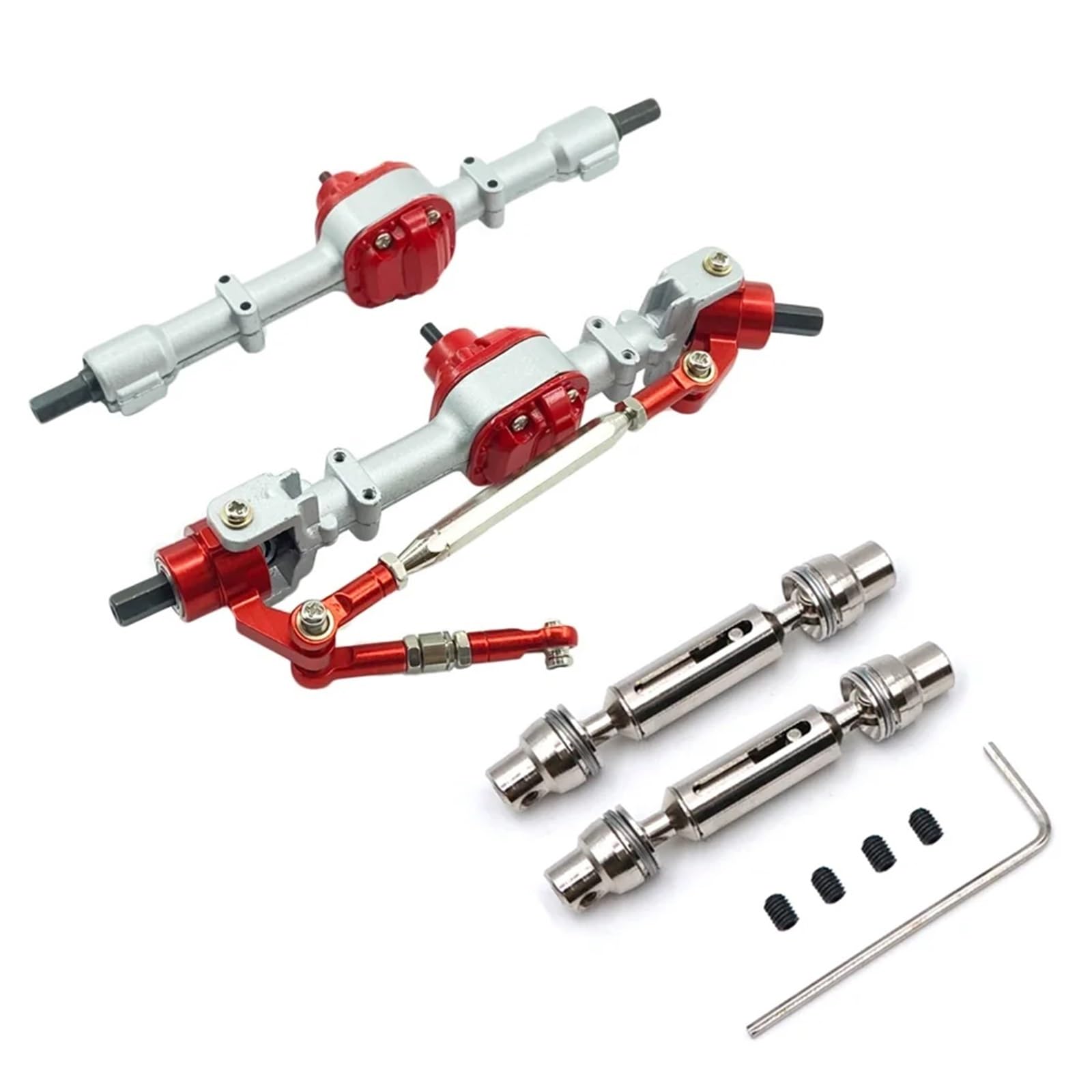 Per MN D90 D91 D96 D99S Per MN-90 Per MN99S 1/12 In Metallo Asse Anteriore Posteriore Albero Trasmissione Rc Aggiornamenti Parti Accessori Ricambi Modellini RC
