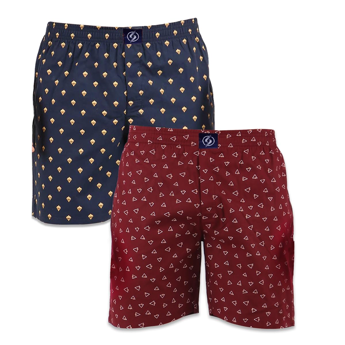 supersquad Men's Multicolor Cotton Printed Regular Boxer Shorts (Pack of 2) New-MBB-15-M-picture-23
