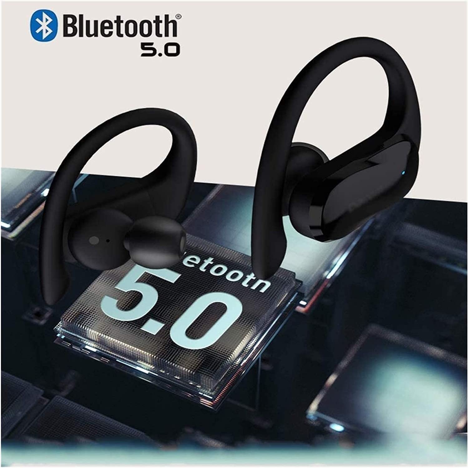 ARTSZY Cuffie Bluetooth in Orecchio con Bassi incisivi Suono preciso Auricolare Wireless Auricolari Bluetooth Impermeabili aurico