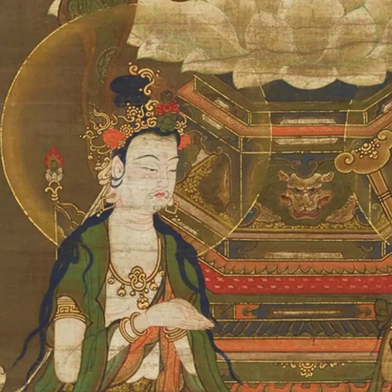 Amazon｜釈迦三尊【釈迦三尊：文殊菩薩・釈迦如来・普賢菩薩