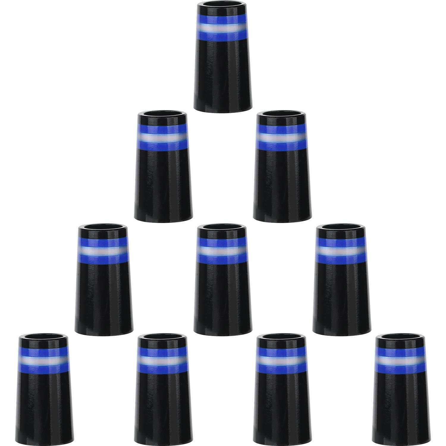 SummerHouse Multi-Ring Golf Iron Ferrules Compatible with 0.355'' Tapered Steel Shaft and 0.370'' Parallel Shaft โ image 1