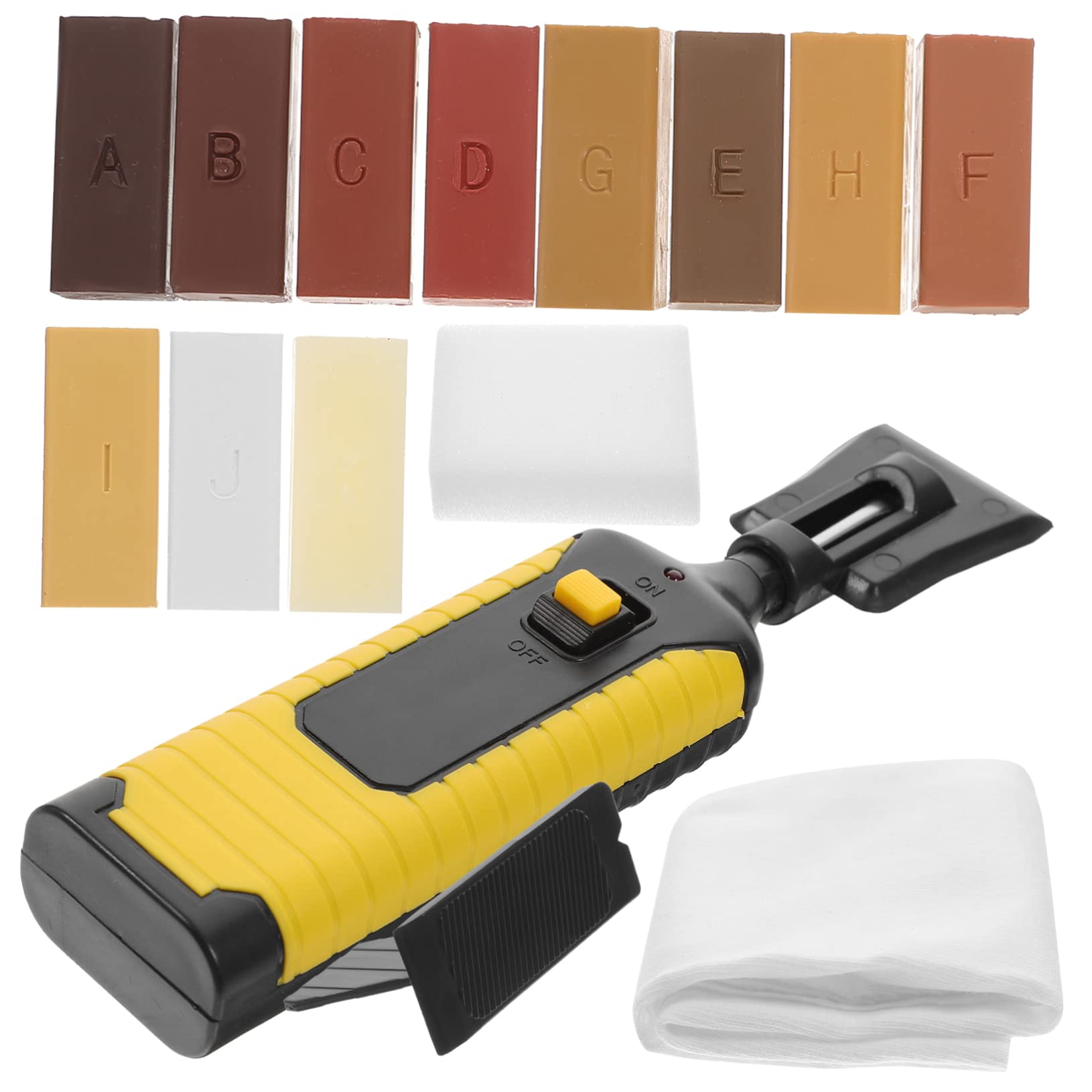 Cabilock Hardwood Floor Filler Repair Kit Repair Set Wood Floor Scratch Remover Vinyl Floor Scratch Repair Tool 11 Colors