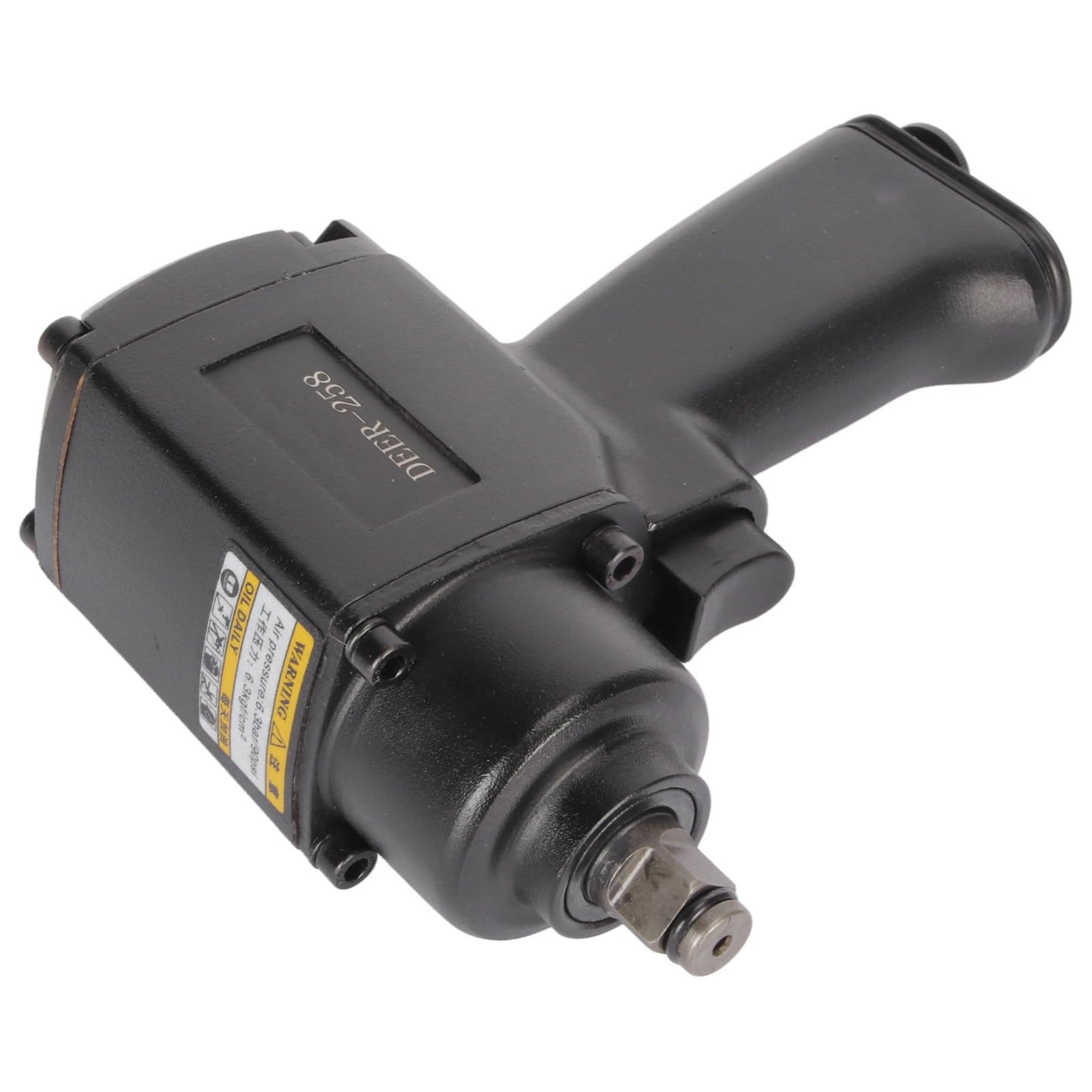 Fafeicy Llave de Impacto Neumática de 1/2 pulg. Pistola Neumática de 520 N · M Herramienta Liviana de 7500 RPM con Mecanismo de Doble Martillo y Regulador de Potencia de 5 Posiciones