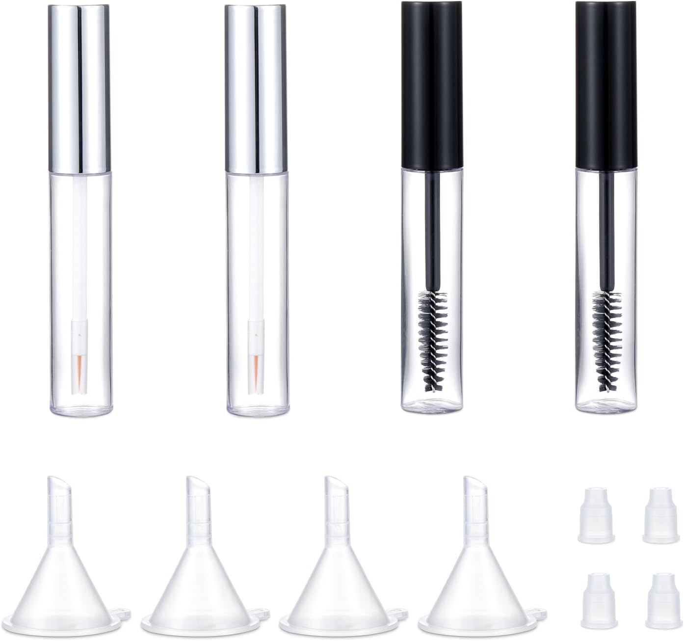 8ml Mascara Tube Empty and Wand Eyelash Cream Container Bottle 7ml