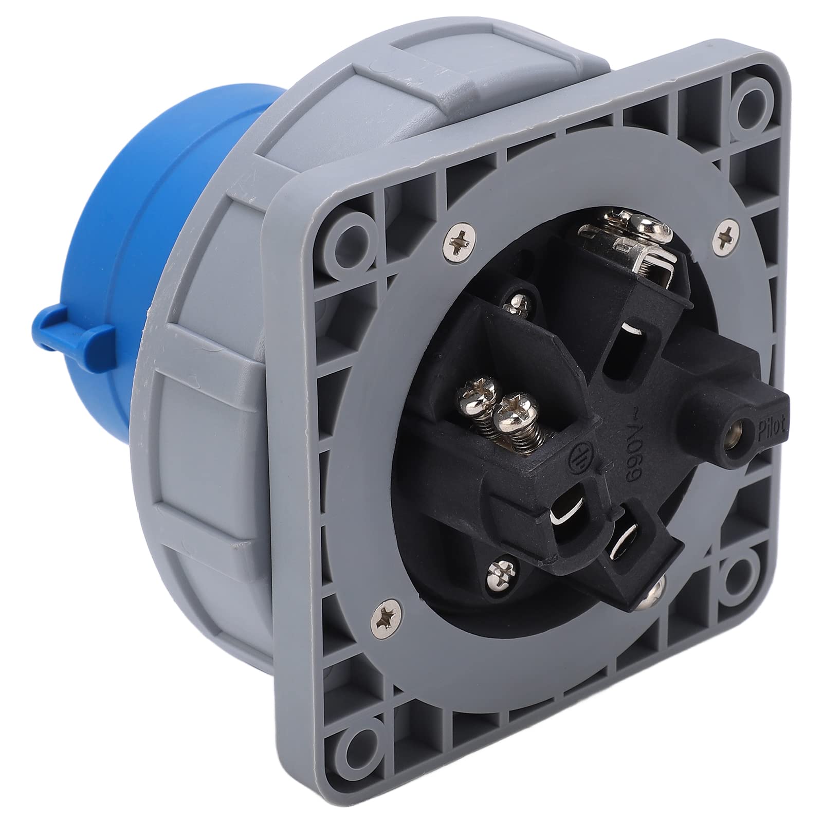 Safe Industrial 3 Pin 2P + E-Site Plug Adapter 220-240V 63A Good Electricity Conductivity-image-14