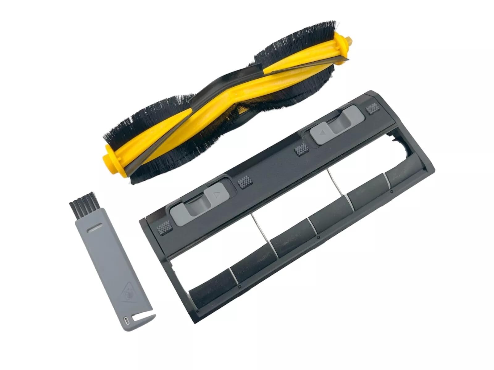 SCREENTRONICSRoller Brush Bar with Cover Lid Replacement for Ecovacs OZMO Deebot T8, T8+, AIVI T8+, T9+, N7, N8 Pro, N8 Pro+, N10, N10 Max+ Robotic Vacuum Cleaners