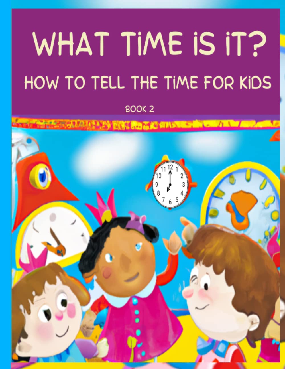 Buy What time is it? How to tell the time for kids. Book 2: Math ...