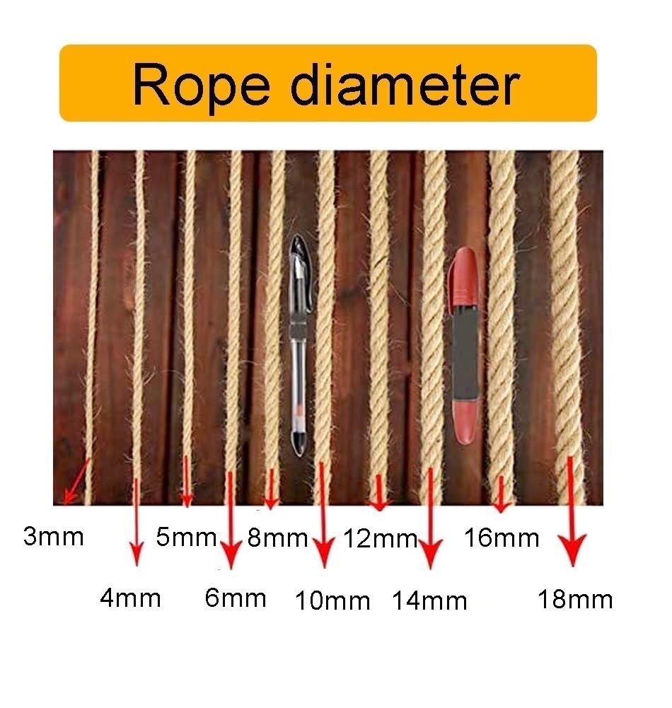 Fall protection nets protective nets fences stairs fall protection nets balcony protection nets indoor and outdoor fence nets yellow linen rope nets mountaineering nets garden decorative fence nets de