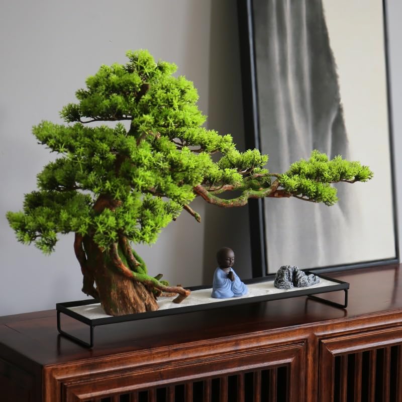 Maceta para árbol falso TEESONG bonsái artificial zen de alta gama 6
