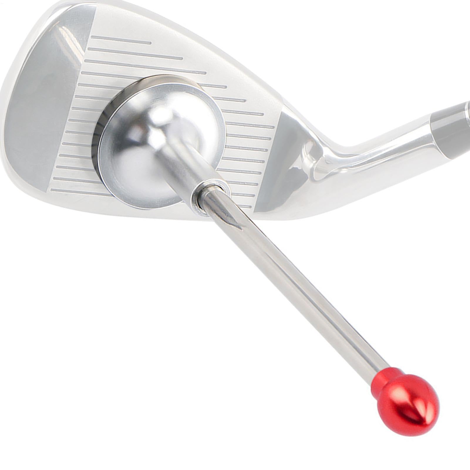Golf Alignment Sticks - Magnetic Golf Club Swing Training Aid,Lie Angle Tool, Golf Training Aiming Stick for Improve Your Golf Club Face Aim