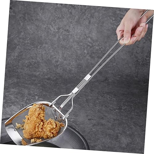 Miniatura 4 de Colador de cuchara para freír cuchara ranurada colador para servir alimentos para pasta, fideos fritas y freír