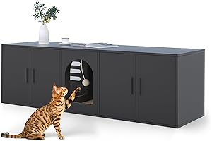Litter Box TV Stand: Hide Your Cat's Litter Box in Style