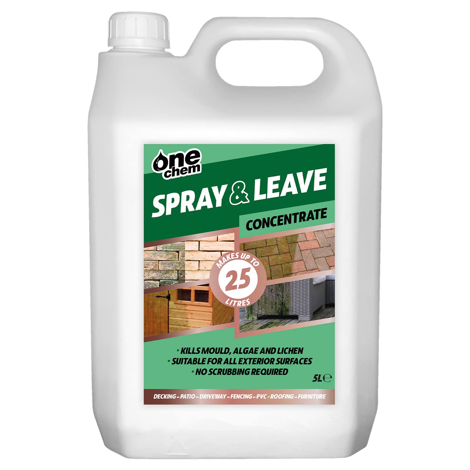 One Chem Professional Outdoor Fluid 2 X 5 Litres, Kills - View #4