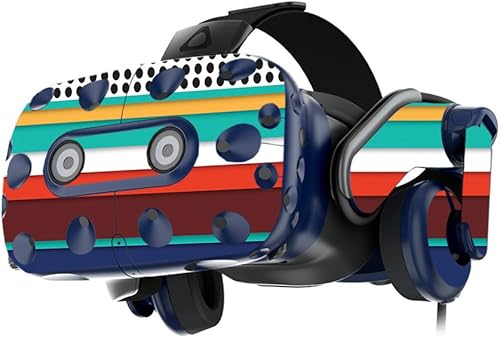 MightySkins - Funda protectora para HTC Vive Pro VR con protección de auriculares, duradera y única, de vinilo, fácil de aplicar, quitar y cambiar