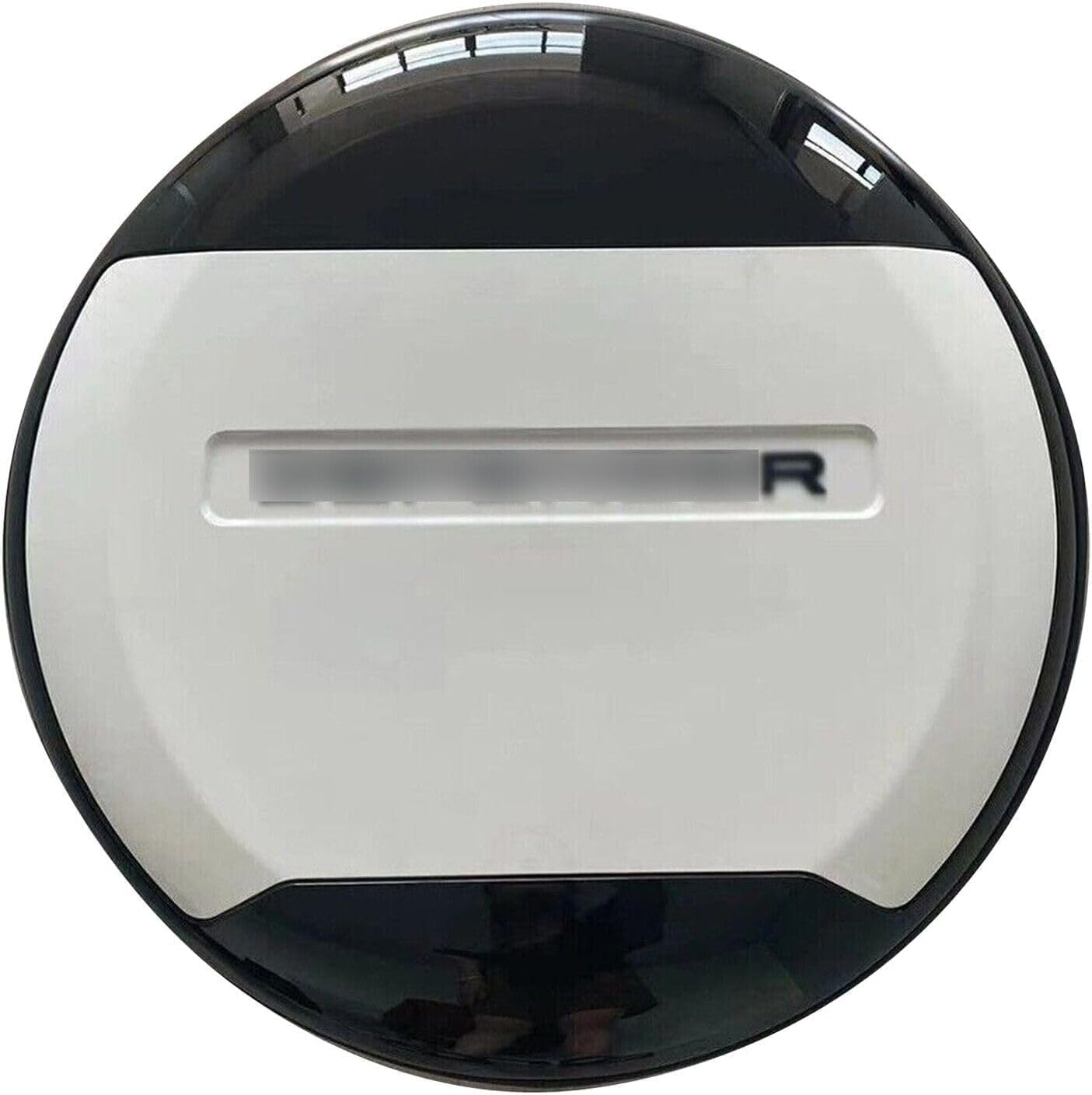White Black Plastic Spare Tyre Tire Cover Fits for Defender 90 110 130 2 Door 4 Door 5Door 2020 2021 2022 2023 2024