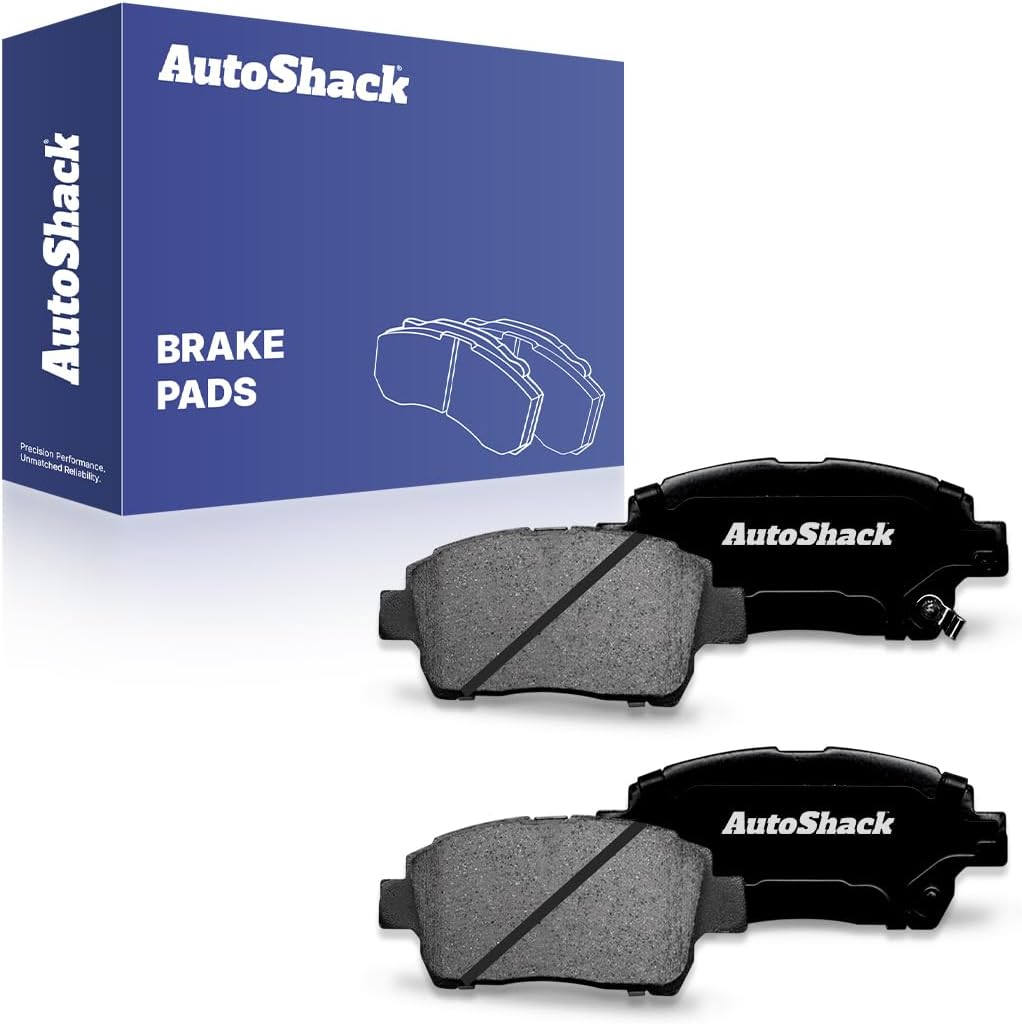 AutoShack Front Premium Ceramic Brake Pad Set Replacement for 2001-2009 Toyota Prius 2012-2015 Scion iQ 2001-2005 Toyota Echo 2004-2006 Scion xA 4-PC