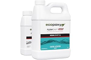 EcoPoxy FlowCast SPR Epoxy Resin Kit for Small Pour Casting