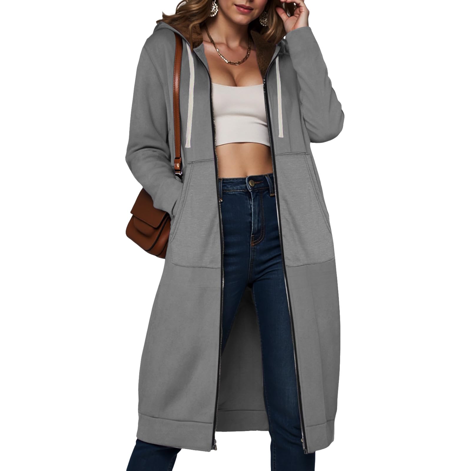 Generico Felpa Donna con Zip di Halloween, Felpe di Halloween da Donna, Magliette Girocollo con Grafica Felpa Zip Hoodies for Womens